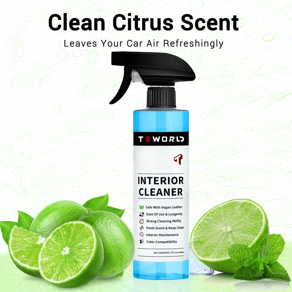 Tesla Seat Cleaner & Remover Stain, Interior Cleaner for White & Black Vegan Leather, Interior Cleaning Kit for Seats, Console, Dash, Tesla Model 3, Y, S, X, Cybertruck Accessories